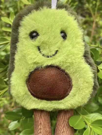 Peluche de aguacate para mascotas. 15cm