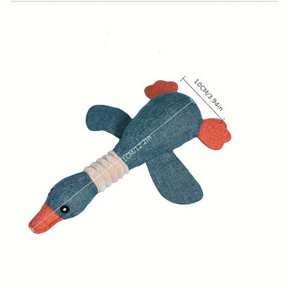 Juguete de pato para mascotas.